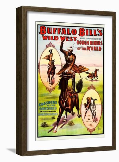 Buffalo Bills Wild West - Cossacks-Norman Studios-Framed Art Print