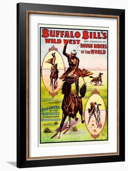 Buffalo Bills Wild West - Cossacks-Norman Studios-Framed Art Print