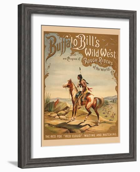 Buffalo Bills Wild West I-null-Framed Giclee Print