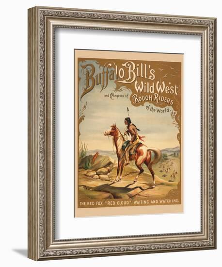 Buffalo Bills Wild West I-null-Framed Giclee Print