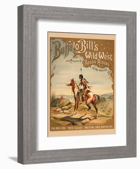 Buffalo Bills Wild West I-null-Framed Giclee Print