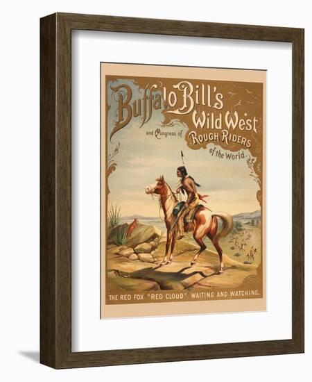 Buffalo Bills Wild West I-null-Framed Giclee Print