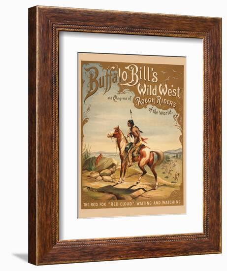 Buffalo Bills Wild West I-null-Framed Giclee Print