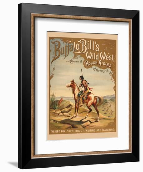 Buffalo Bills Wild West I-null-Framed Giclee Print