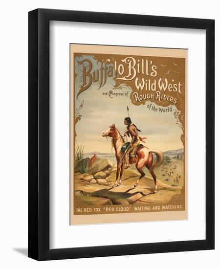 Buffalo Bills Wild West I-null-Framed Giclee Print