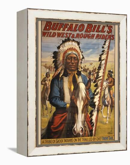 Buffalo Bills Wild West II-null-Framed Premier Image Canvas