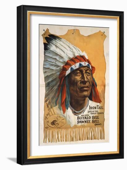 Buffalo Bills Wild West III-null-Framed Giclee Print