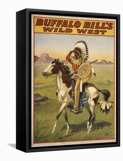 Buffalo Bills Wild West IV-null-Framed Premier Image Canvas