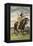 Buffalo Bills Wild West VI-null-Framed Premier Image Canvas