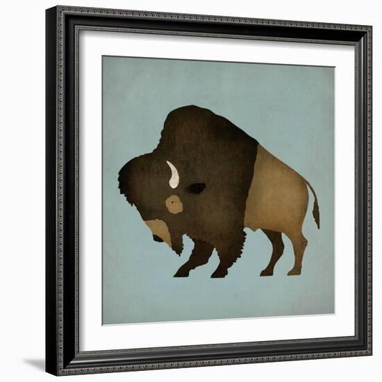 Buffalo Bison I-Ryan Fowler-Framed Premium Giclee Print