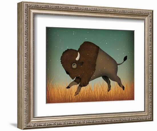 Buffalo Bison II-Ryan Fowler-Framed Art Print