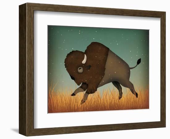 Buffalo Bison II-Ryan Fowler-Framed Art Print