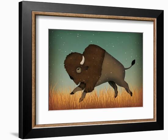 Buffalo Bison II-Ryan Fowler-Framed Art Print