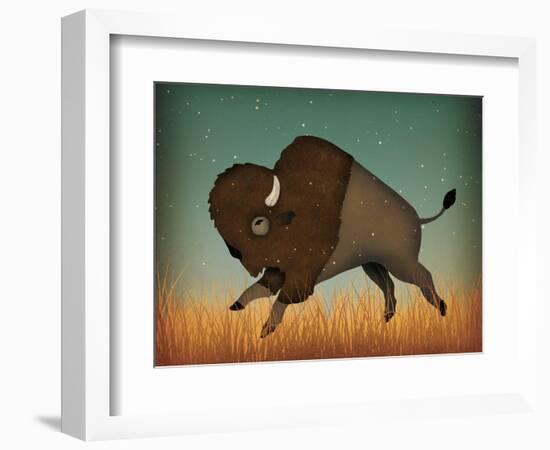 Buffalo Bison II-Ryan Fowler-Framed Art Print