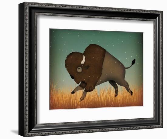 Buffalo Bison II-Ryan Fowler-Framed Art Print