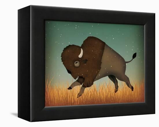 Buffalo Bison II-Ryan Fowler-Framed Stretched Canvas