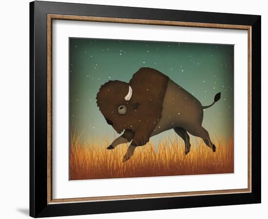 Buffalo Bison II-Ryan Fowler-Framed Art Print