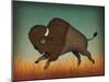 Buffalo Bison II-Ryan Fowler-Mounted Art Print