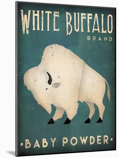 Buffalo Bison V-Ryan Fowler-Mounted Art Print