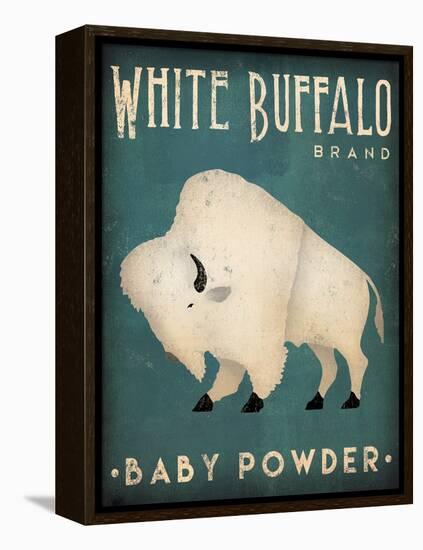 Buffalo Bison V-Ryan Fowler-Framed Stretched Canvas