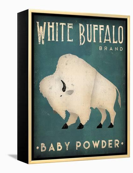 Buffalo Bison V-Ryan Fowler-Framed Stretched Canvas