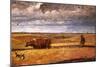 Buffalo Bones Plowed Under, 1930-Harvey Dunn-Mounted Giclee Print