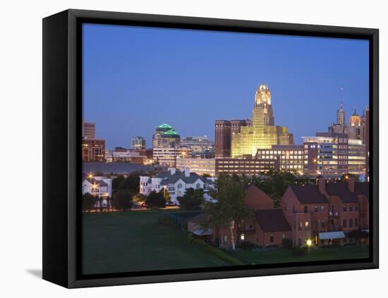 Buffalo City Skyline, New York State, United States of America, North America-Richard Cummins-Framed Premier Image Canvas