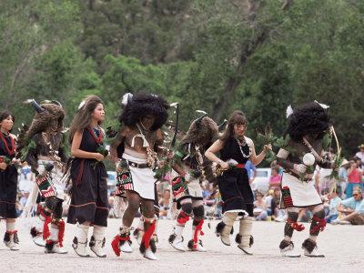 Buffalo Dance Performed by Indians Laguna Pueblo on 4th July, Fe, New Mexico, USA' Photographic Print - Nedra Westwater |