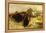 Buffalo Hunt, 1897-Charles Marion Russell-Framed Premier Image Canvas