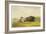 Buffalo Hunt Chase-George Catlin-Framed Giclee Print