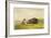 Buffalo Hunt Chase-George Catlin-Framed Giclee Print