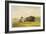 Buffalo Hunt Chase-George Catlin-Framed Giclee Print