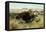 Buffalo Hunt No. 7, 1892-1895-Charles Marion Russell-Framed Premier Image Canvas