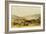 Buffalo Hunt, Surround, circa 1832-George Catlin-Framed Giclee Print