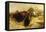 Buffalo Hunt-Charles Marion Russell-Framed Premier Image Canvas