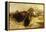 Buffalo Hunt-Charles Marion Russell-Framed Premier Image Canvas