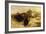 Buffalo Hunt-Charles Marion Russell-Framed Giclee Print