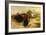 Buffalo Hunt-Charles Marion Russell-Framed Giclee Print