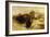 Buffalo Hunt-Charles Marion Russell-Framed Giclee Print