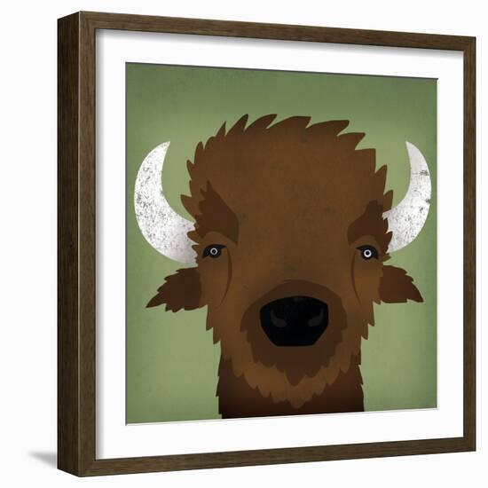 Buffalo III-Ryan Fowler-Framed Premium Giclee Print