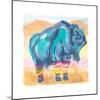 Buffalo In Legwarmers-Kerstin Stock-Mounted Art Print