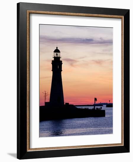 Buffalo Lighthouse, Buffalo Port, New York State, United States of America, North America-Richard Cummins-Framed Photographic Print