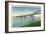 Buffalo, New York - View of the Peace Bridge over Niagara River-Lantern Press-Framed Art Print