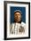 Buffalo, NY, Buffalo Minor League, Billy Nattress, Baseball Card-Lantern Press-Framed Art Print