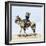 Buffalo Soldier Drinking from His Canteen on a Desert March-null-Framed Giclee Print