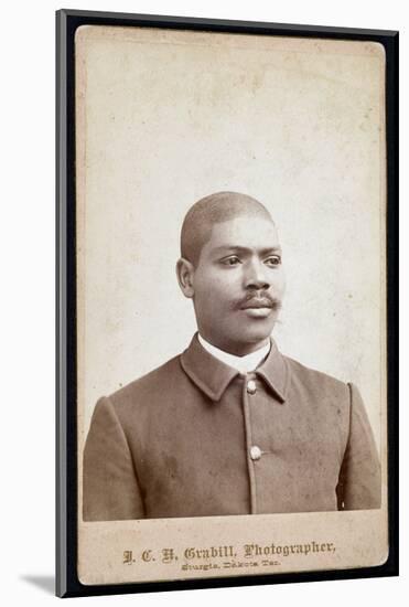 Buffalo Soldier-Library of Congress-Mounted Photographic Print