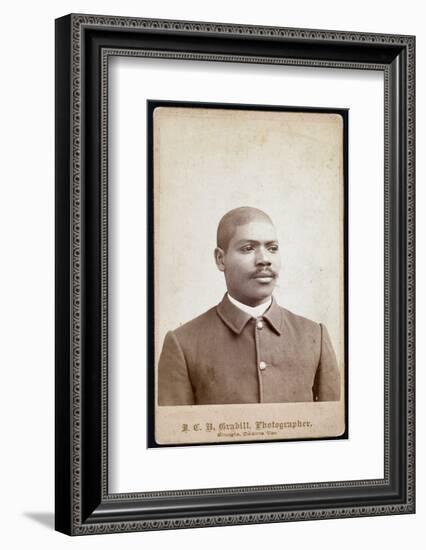 Buffalo Soldier-Library of Congress-Framed Photographic Print