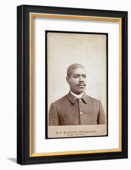 Buffalo Soldier-Library of Congress-Framed Photographic Print