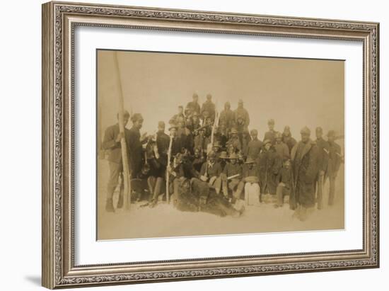 Buffalo Soldiers-null-Framed Art Print