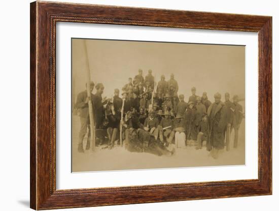 Buffalo Soldiers-null-Framed Art Print